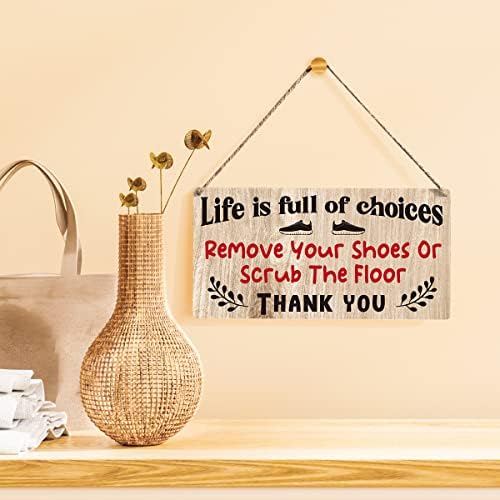 הסרת הנעליים שלך שלט בחירות מצחיקות בחירות חיים הסר את הנעליים שלך תודה