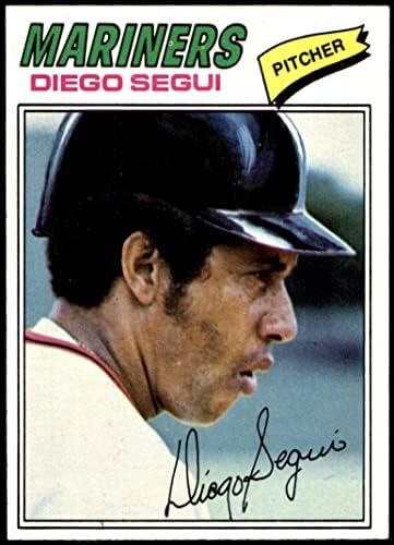 1977 Topps 653 Diego Segui Seattle Mariners