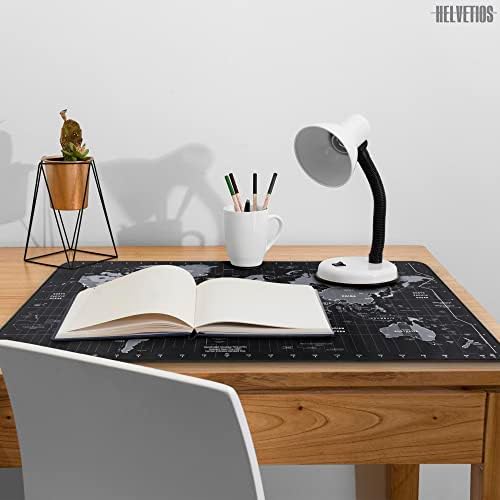 כרית עכבר גדולה לשולחן העבודה - מארגני שולחן משרדים ואביזרים 35.4 x 15.7 רפידות עכבר מפה ללא החלקה של