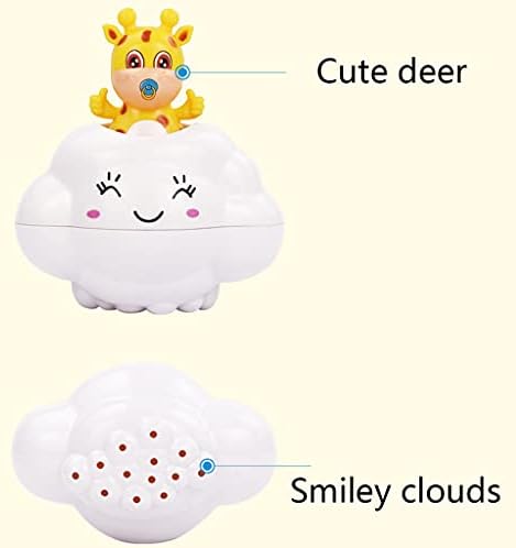 צעצוע צעצוע של ענן צעצוע צעצוע אמבטיה אינטראקטיבית למשחק מעניין למתנת יום הולדת רוז למקלחת לפעוטות
