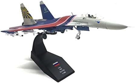 1/100 בקנה מידה רוסית מטוס קרב סו-27 מציאותי סימולציה דייקאסט מטוסי קרב לסלון שולחן עבודה שולחן בית