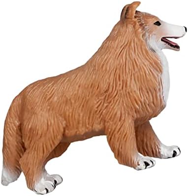1 מחשב חום קישוטי מיניאטורי קישוטי כלב צלמית פיסול טבע חיות מחמד גור דגם ילד כלב צעצוע לחיות מחמד כלב