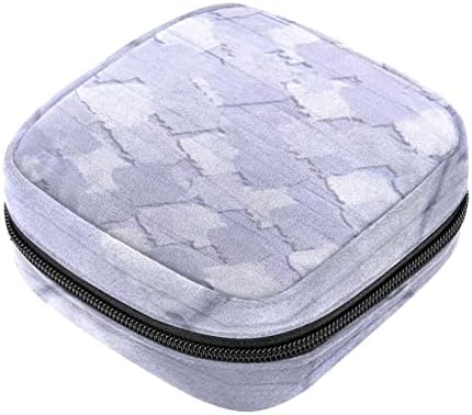 שקית אחסון מפיות סניטרית של Oryuekan, תיקי רוכסן מחודתיים ניידים לשימוש חוזר, כיס אחסון טמפון לנשים,