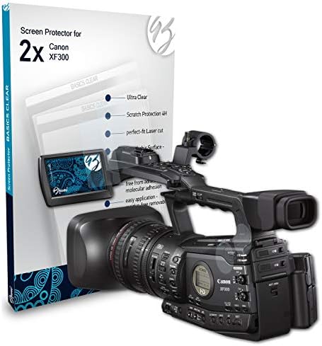 מגן מסך ברוני התואם לסרט מגן Canon XF300, סרט מגן ברור קריסטל