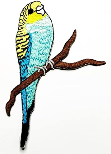 אהבת ציפור תיקון מלאכות אמנויות תפירת תיקון חמוד ציפור קריקטורה רקום ברזל על לתפור על תיקוני תג עבור