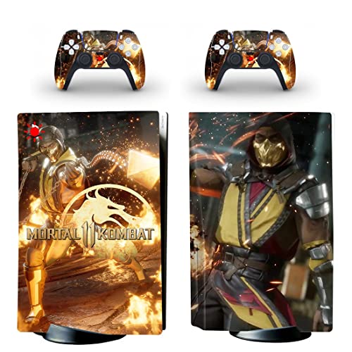 עבור PS4 Normal - משחק נינג'ה Mortal Best War Kombat X PS4 או PS5 מדבקת עור עבור פלייסטיישן 4 או 5 קונסולה