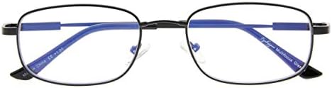 משקפי קריאה מתקדמת לנשים גברים, כחול אור חסימת מולטיפוקוס משקפיים עם אביב ציר קוראי