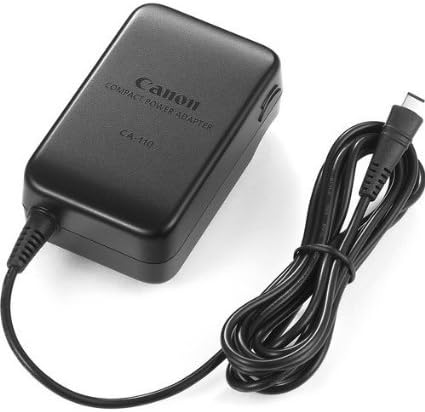 CANON CA-1110 CA-1110 Compact Compact Audapter Charger Bundle עבור Canon Vixia