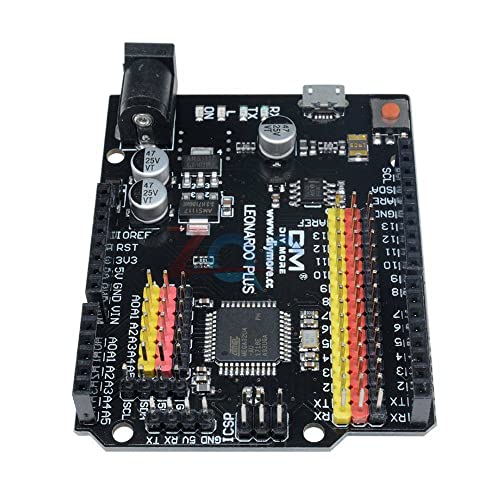 Leonardo R3 Plus mcrocontroller לוח פיתוח קלט/פלט מודול מגן Atmega32U4 Pro Micro 5V SPI IIC עבור Arduino