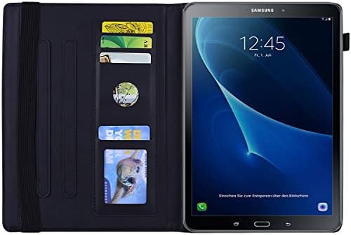 מארז מגן אטום הלם תואם ל- Samsung Galaxy Tab A 10.1 SM-T580/ T585 קליל משקל קליל מוטל על מחזיק מחזיק