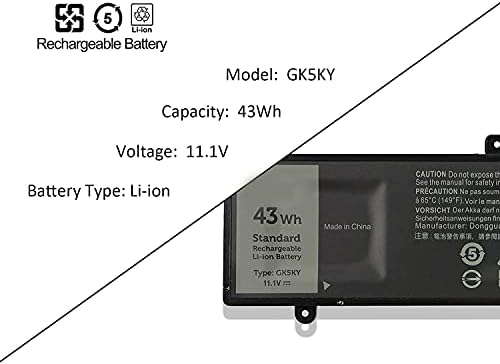 GK5KY 4K8YH 04K8YH 92NCT 092NCT 0GK5KY 0WF28 החלפת סוללות נייד להחלפת סוללה של Dell Expiron 11 3147