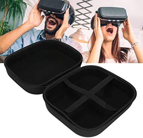 מארז נסיעה קשה מארז אחסון מגן נשיאה עבור Oculus Quest 2 ואביזרים, קופסת אחסון למשקפי VR, אוזניות משחק,