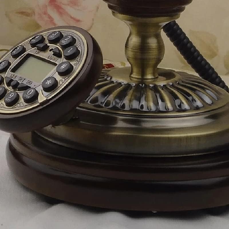 N/A וינטג 'חיוג טלפוני קבוע טלפון עתיק טלפון קווי עתיק למלון Office Home