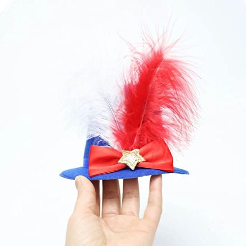 יום עצמאות שיער שיער קליפ מפלגת אספקת כובע עליון מנפיק כרטיסים בנות תכשיטים צבעוניים לנשים 4 ביולי אביזרי