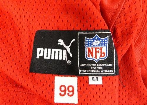1999 קנזס סיטי ראשי ת'ורנטון 4 משחק הונפק אדום ג'רזי 44 DP34664 - משחק NFL לא חתום משומש