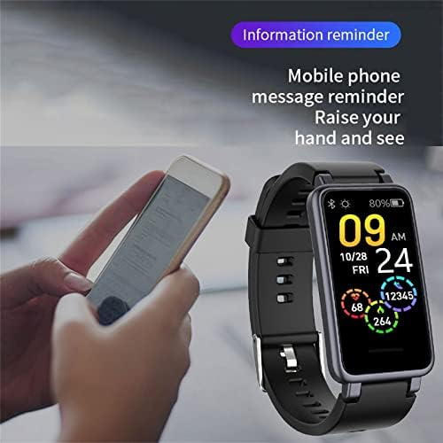 שעון חכם - צמיד חכם Bluetooth עבור iOS ואנדרואיד, IP67 אטום מים SmartWatch Fitness HD IPS Point -Kint,