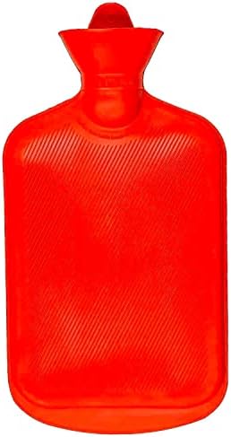 בקבוק מים חמים של SteadMax, תיק חום לשימוש חוזר ונטול BPA לדחיסת חום, דוד מיטה ומחממי רגליים, כרית הקלה