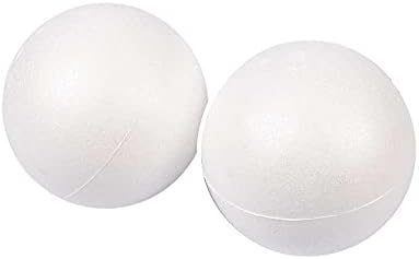 כדורי/כדורי קלקר של Craftplay - כדורים - לבן - קוטר 4 סמ - חבילה של 20
