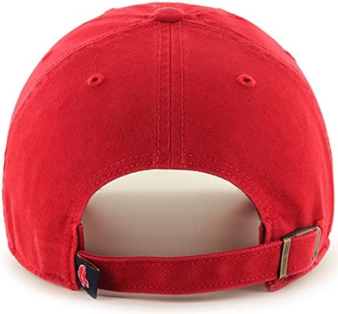 בוסטון רד סוקס אדום טונאלי לנקות מתכוונן כובע, למבוגרים מידה אחת מתאים לכל