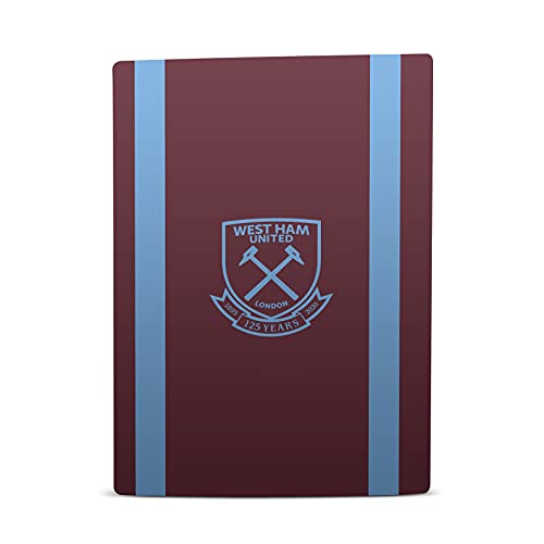 עיצובים של תיק ראש מורשה רשמית West Ham United FC Jersey 2020/21 ערכת ביתי ויניל פלטות פלטות מדבקות