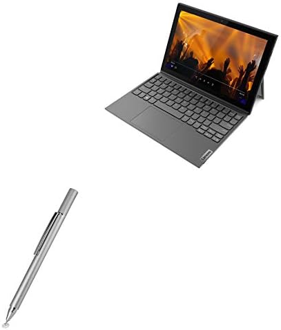 עט גרגיל קופסא תואם לדואט Lenovo Yoga IdeaPad Duet 3i - Finetouch Cabecitive Stylus, עט חרט סופר מדויק