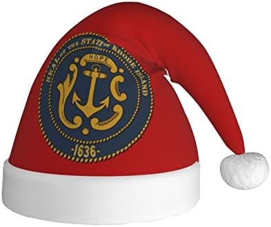 זלטאס חותם של רוד איילנד חג המולד כובע למבוגרים רך נוח סנטה כובעי חג המולד לשנה חדשה חג ספקי צד