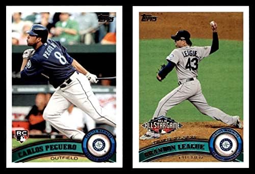 עדכון Topps 2011 Seattle Mariners כמעט סט שלם צוות Seattle Mariners NM/MT Mariners