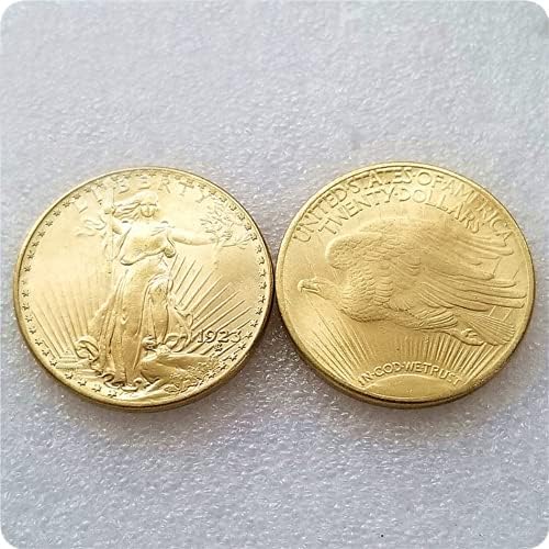 עותק קוקריט 1921-1932-p נשר כפול ליברטי מטבע זהב מטבע עשרים דולר- RECLLICA ארהב מטבע המזכרת COIN MORGAN