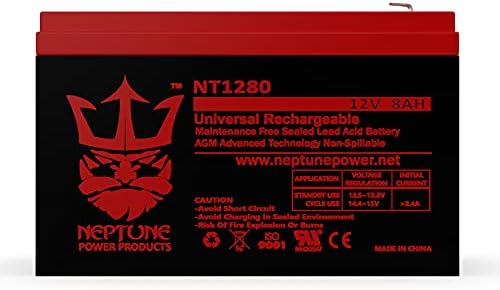 שדרוג החלפת נפטון עבור PowerSonic 12V 7AH UPS סוללה לראייה CP1270 F2 CP 1270 F2 MK ES7-12 T2 הנחות כמות