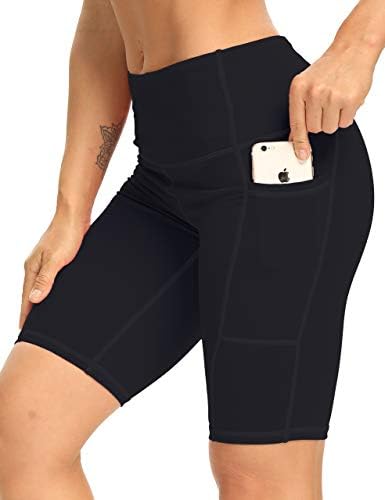 XXXAXXXX מכנסיים קצרים לנשים אימון מותניים גבוהים המפעילים מכנסיים קצרים של בטן יוגה אתלטית