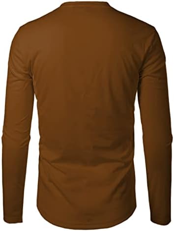 חולצות טריקו של שרוול ארוך של XXBR, צמרות צוואר צוואר צמרות טיול סתיו גלישת חצי גופיות ספורט מזדמן מפעיל