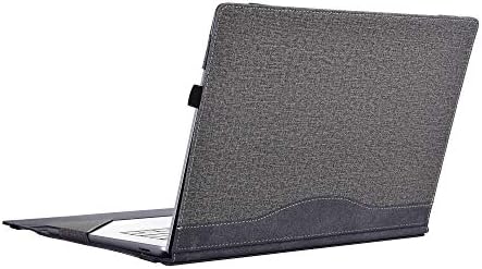 כיסוי מארז Honeycase עבור HP Elitebook 850 G7 15 , עור PU Folio Stand מגן מגן על מכסה מארז קשה תואם