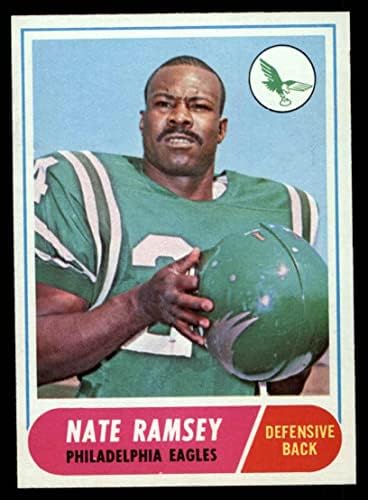 1968 Topps 136 Nate Ramsey Philadelphia Eagles NM נשרים אינדיאנה