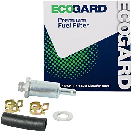 ECOGARD XF10013 מסנן דלק פרימיום מתאים לפורד מוסטנג 4.7L 1964-1967, מוסטנג 7.0L 1968-1969, Fairlane