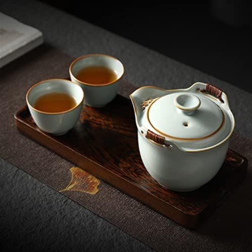 CXDTBH סיר אחיזת יד אנטי-סקלד קרמיקה קומקום קונג קונג פו סט תה כוס תה סט מבשלת תה סיר יחיד משק בית