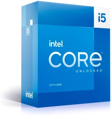 Intel Core I5 ​​13600KF 3.5GHz 14 Core LGA 1700 מעבד שולחן עבודה באגרוף - אגם הראפטור