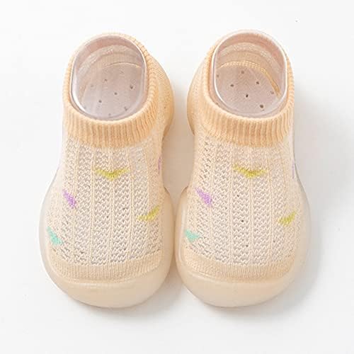 נעליים למדרגות ראשונות נעלי נעלי נשימה נושמות נעליים רכות חמות פעוט תינוקות מקורה.