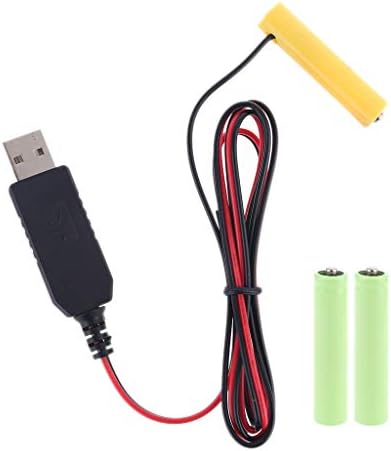 Ang-Puneng Aliminator, LR03 AAA סוללה מבטלת USB כבל אספקת חשמל כבל החלף 1 עד 4 יחידות 1.5 וולט סוללת