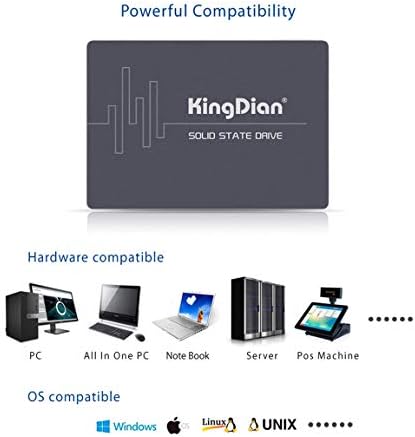 קינגדיאן חדש 240 גרם עם 256 מ 'מטמון SSD SOLID STADE כונן כונן 2.5 אינץ