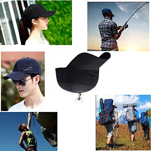 קיץ כובע מתכוונן יוניסקס לנשימה מהיר ייבוש רשת בייסבול כובעים, שמש כובעי מהיר יבש חיצוני ספורט לרוץ