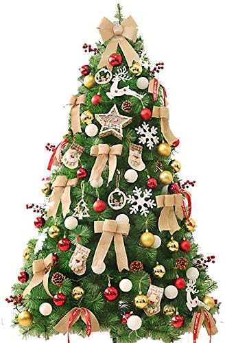 עץ חג המולד מלאכותי של CYAYQ מעוצב מראש עץ חג המולד מלאכותי, תלוי בקישוט