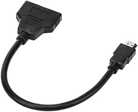 כריכה רכה מתאם Splitter HDMI HDMI זכר 1080p עד נקבה כפולה HDMI 1 עד דו -כיווני מתאם Splitter HDMI עבור