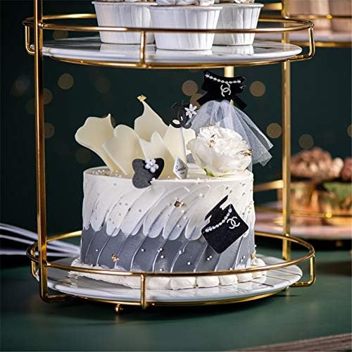 דוכן עוגת חתונה עוגת עוגת קינוח קישוט צלחת השיש עוגת צלחת לעמוד עבור תה מסיבת מגש הגשה