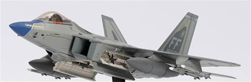 תחביב מאסטר לוקהיד F-22 Raptor 192nd FW Cripes a'migty 1/72 מטוסי דיאסט דגם שנבנה מראש