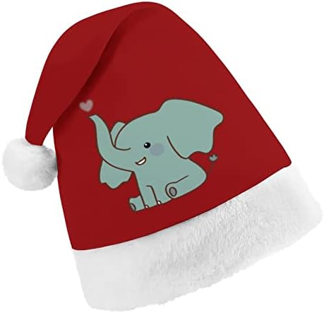 לב פיל חג המולד כובע אישית סנטה כובע מצחיק חג המולד קישוטים