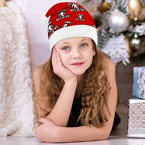 ביגפוט מאמין חג המולד סנטה כובע עבור אדום חג המולד כובע חג טובות חדש שנה חגיגי ספקי צד