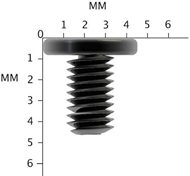 12x ברגים תחתונים של בסיס החלפה שחור M2X4 ממ לסמסונג NP900X 3B