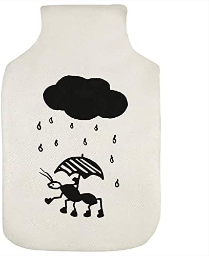 כיסוי בקבוק מים חמים 'נמלה עם מטריה'