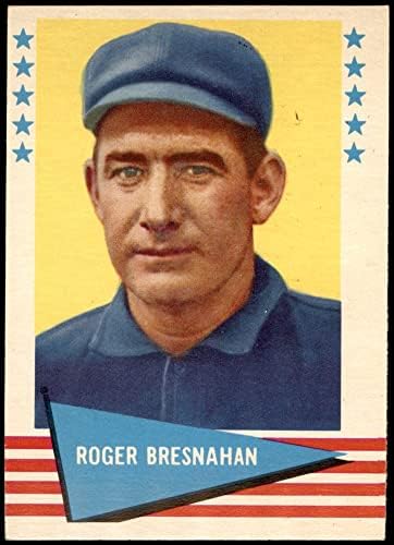 1961 Fleer 10 Roger Bresnahan Chicago Cubs/Cardinals Ex/MT Cubs/Cardinals