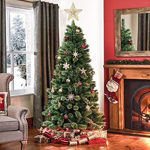 עץ עץ כוכב חג המולד בגודל 11.5 אינץ